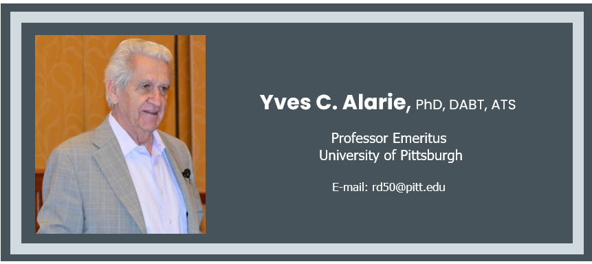 Yves C. Alarie, PhD, DABT, ATS